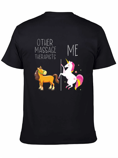Massage Therapist Unicorn T-Shirt