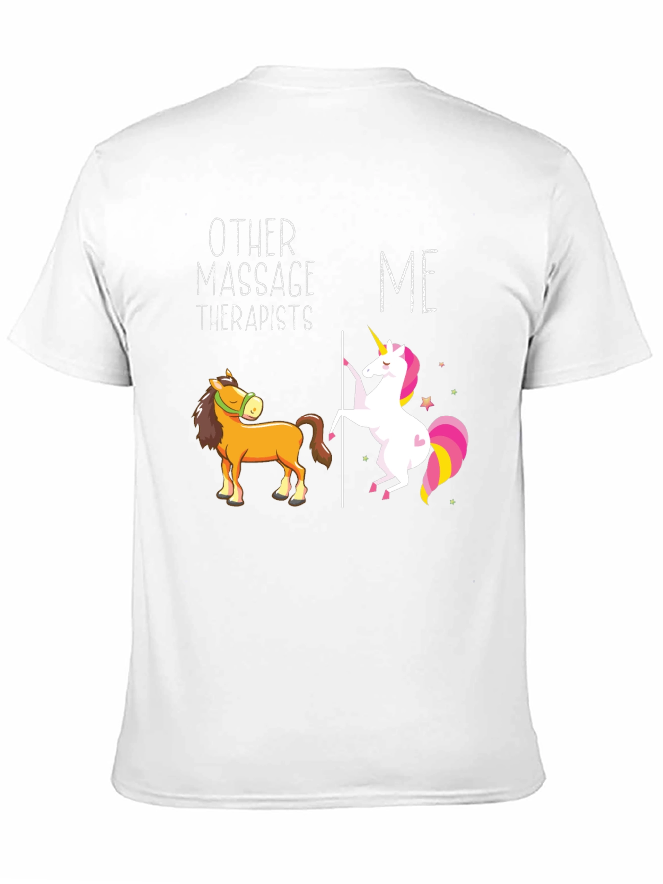 Massage Therapist Unicorn T-Shirt