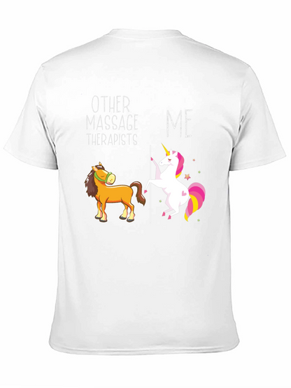 Massage Therapist Unicorn T-Shirt