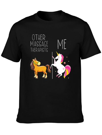 Massage Therapist Unicorn T-Shirt