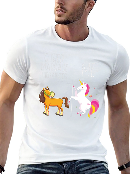 Massage Therapist Unicorn T-Shirt