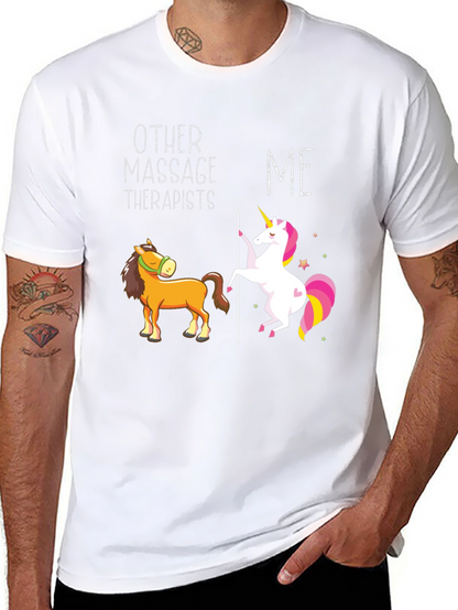Massage Therapist Unicorn T-Shirt