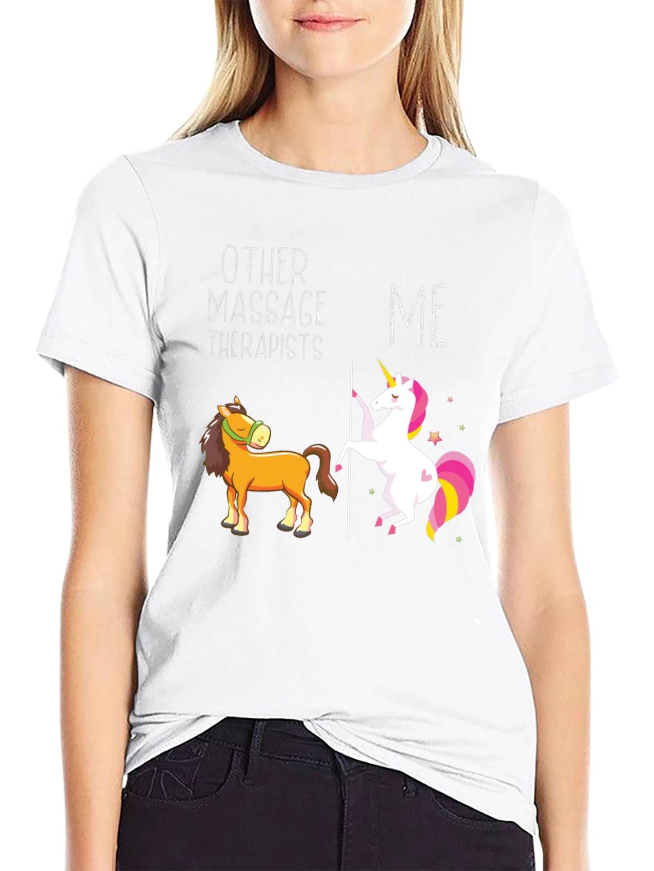 Massage Therapist Unicorn T-Shirt