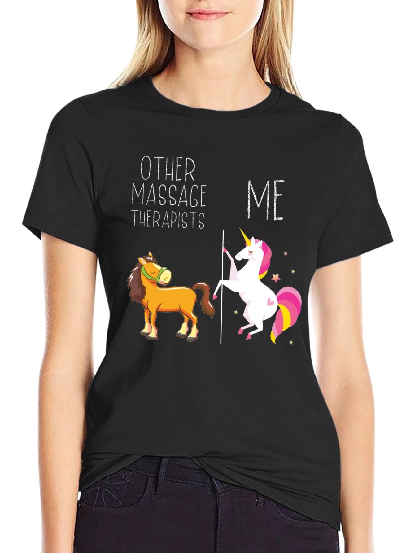Massage Therapist Unicorn T-Shirt