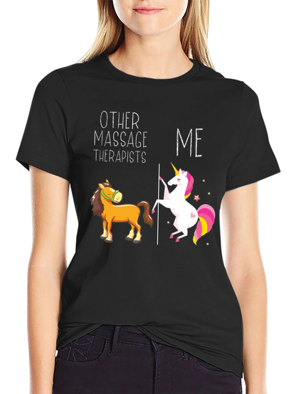 Massage Therapist Unicorn T-Shirt