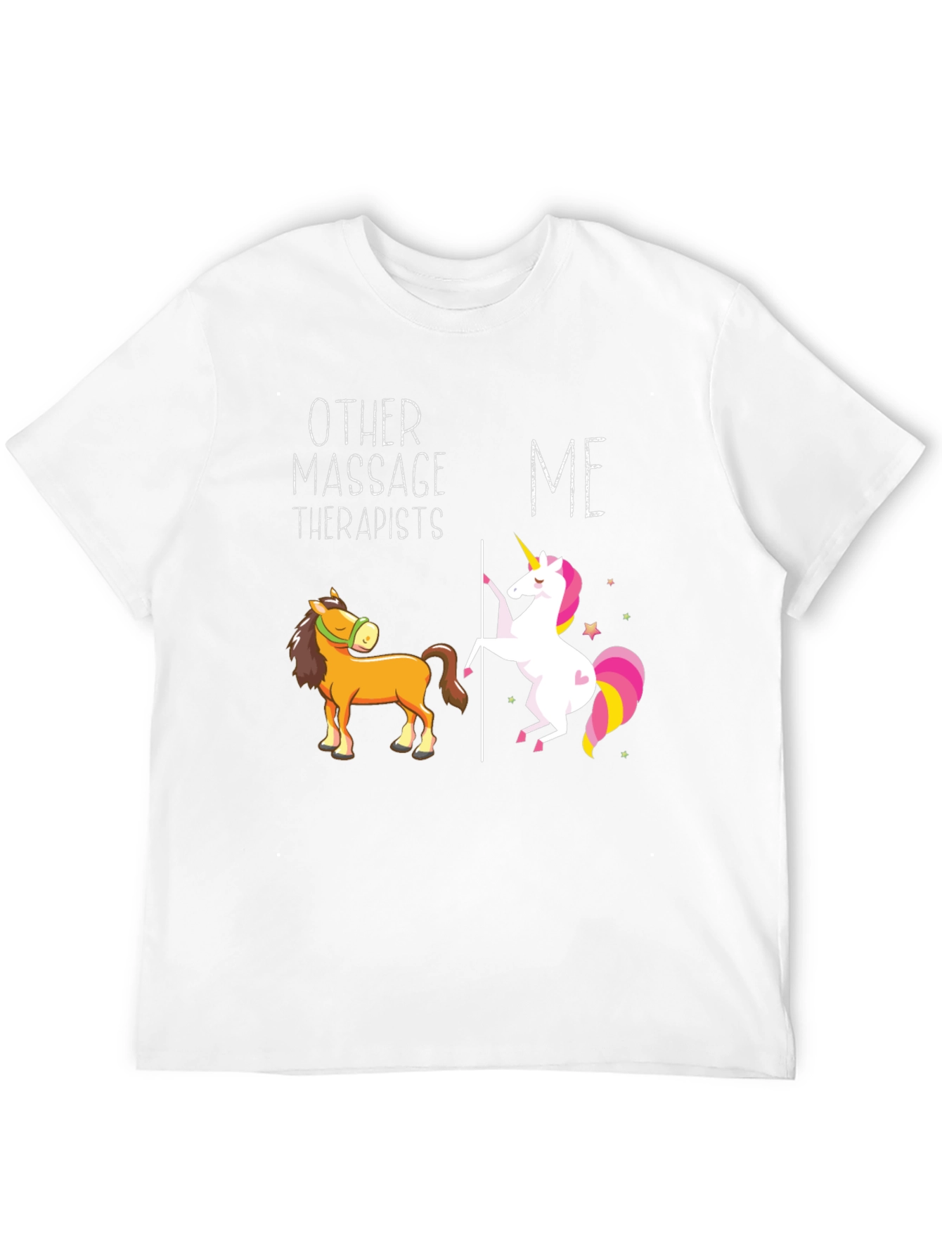Massage Therapist Unicorn T-Shirt