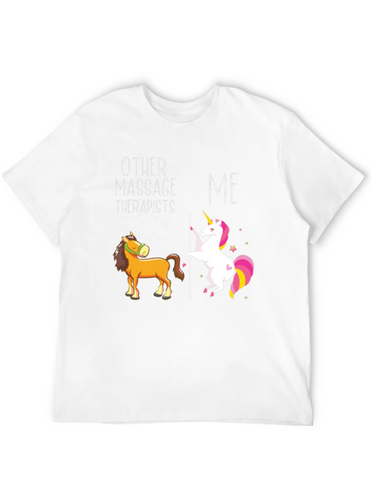 Massage Therapist Unicorn T-Shirt