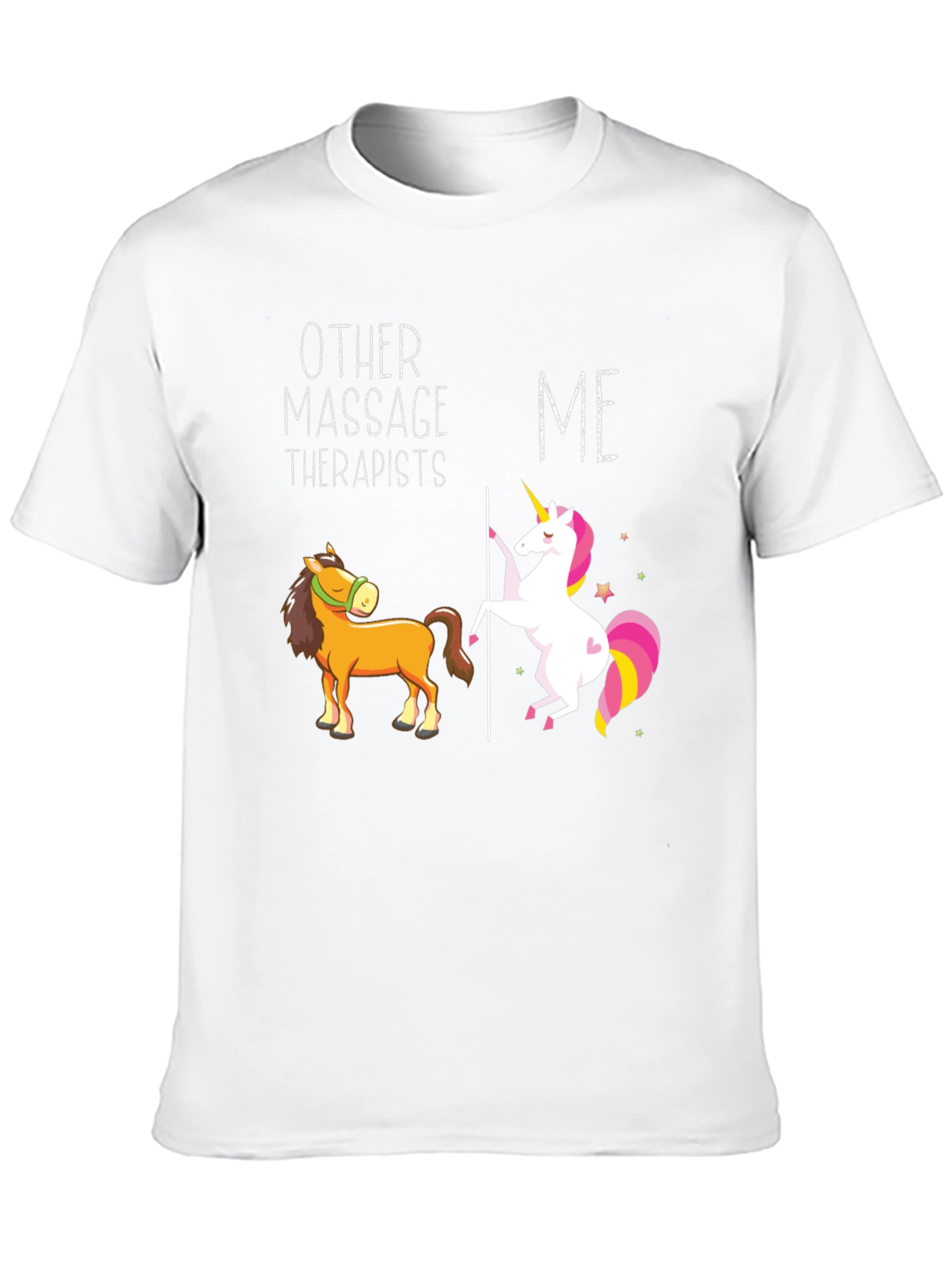Massage Therapist Unicorn T-Shirt