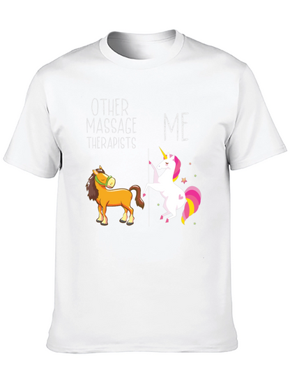 Massage Therapist Unicorn T-Shirt