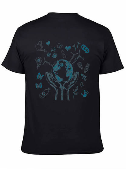 Eco-Friendly Graphic Print T-Shirt
