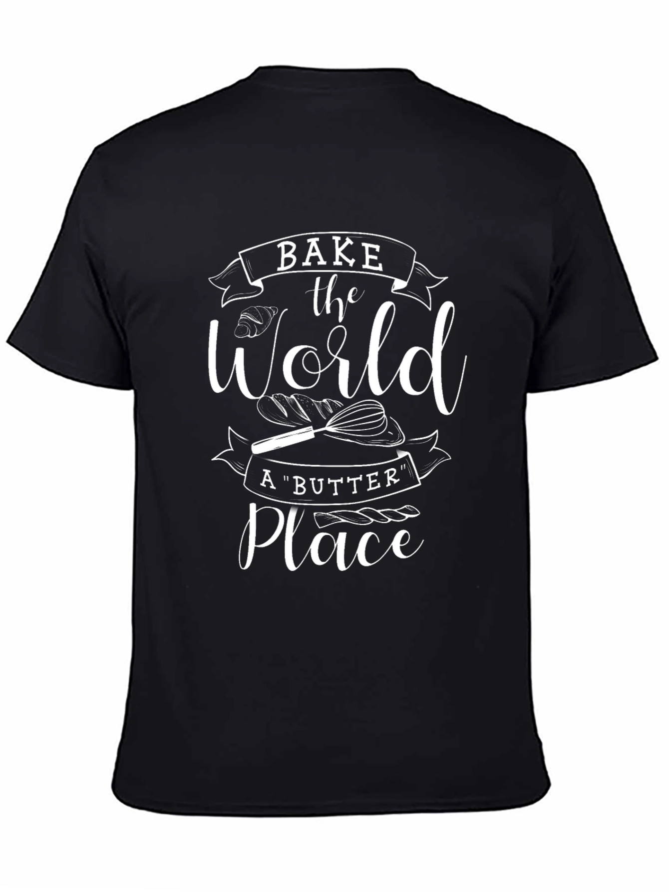 Bake the World T-Shirt - Unisex Cotton Tee