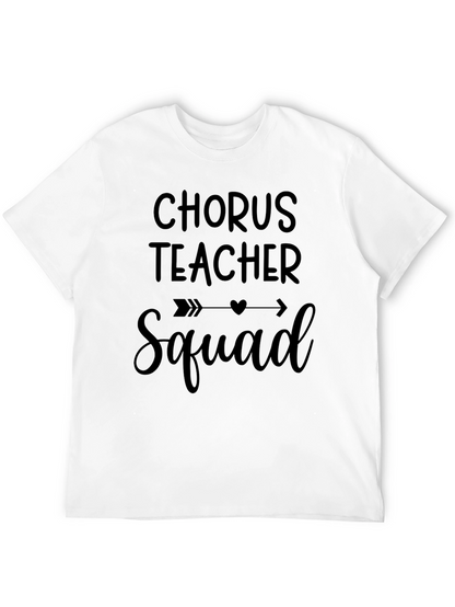 Chorus Teacher Squad Graphic T-Shirt