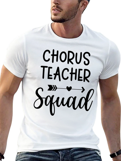 Chorus Teacher Squad Graphic T-Shirt