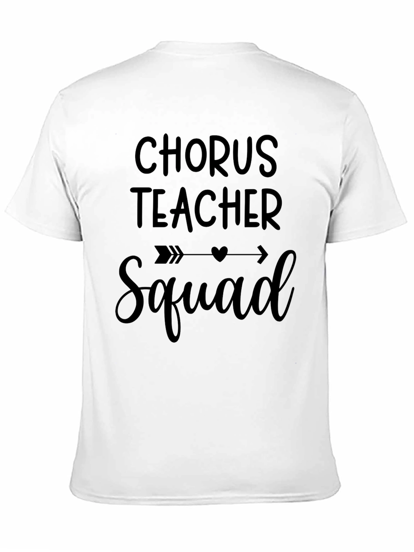Chorus Teacher Squad Graphic T-Shirt