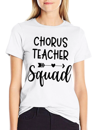 Chorus Teacher Squad Graphic T-Shirt