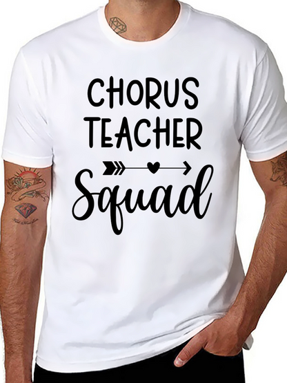 Chorus Teacher Squad Graphic T-Shirt