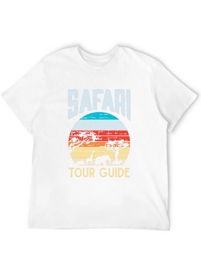 Safari Tour Guide Graphic T-Shirt