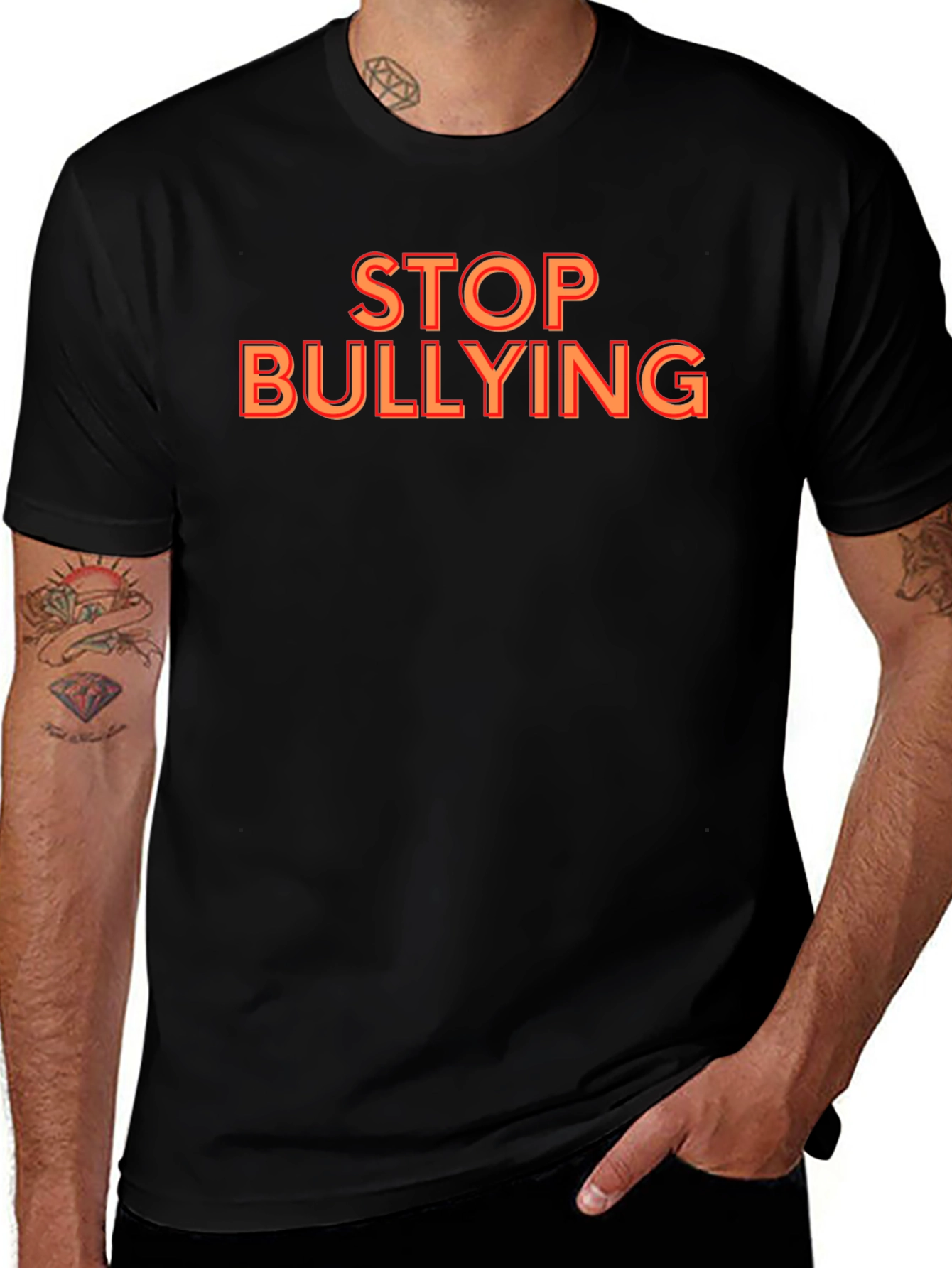 Stop Bullying Graphic T-Shirt
