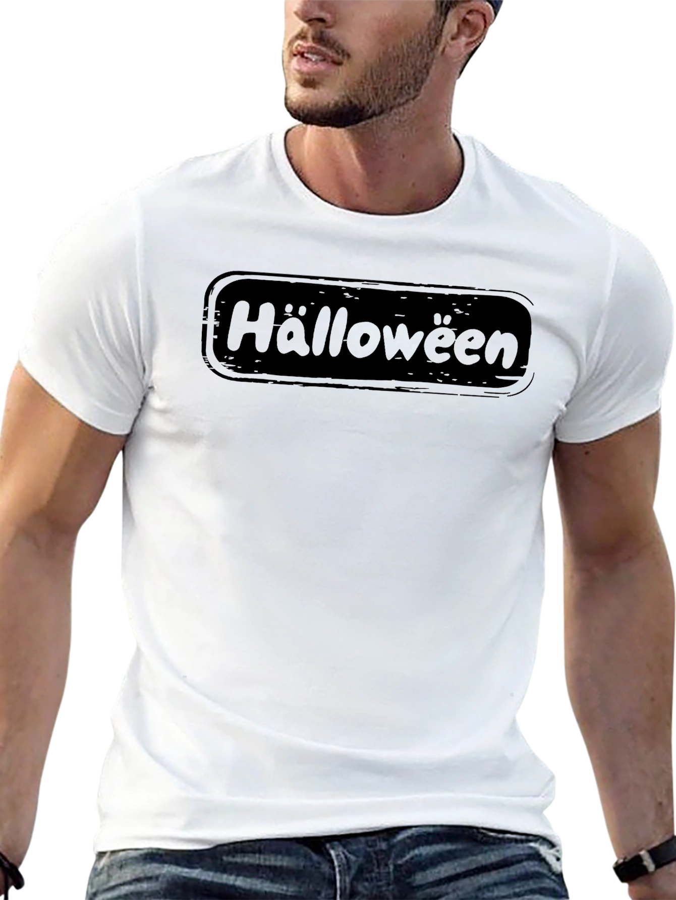 Halloween T-Shirt - Black Graphic Tee