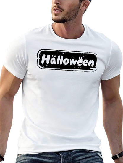Halloween T-Shirt - Black Graphic Tee