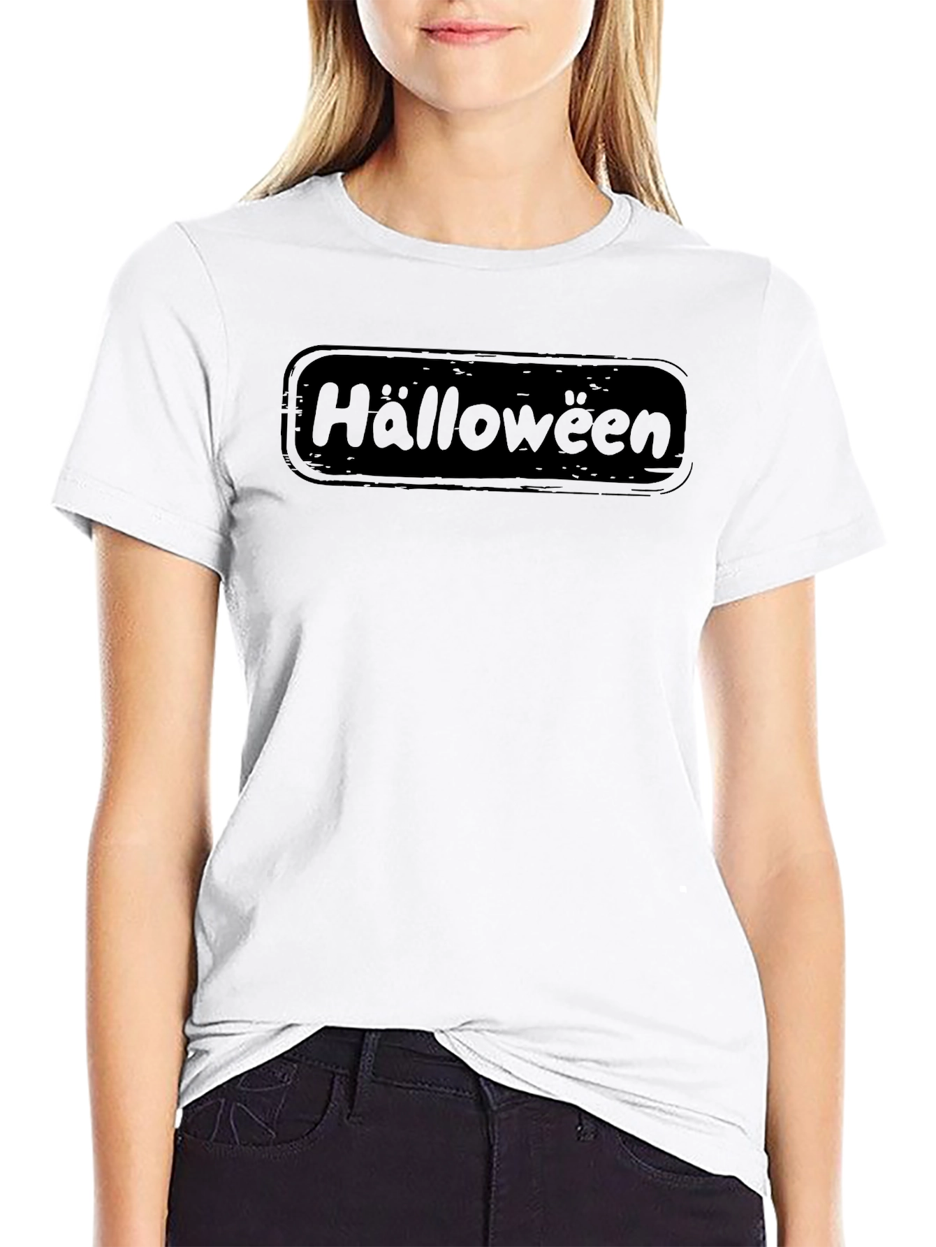 Halloween T-Shirt - Black Graphic Tee