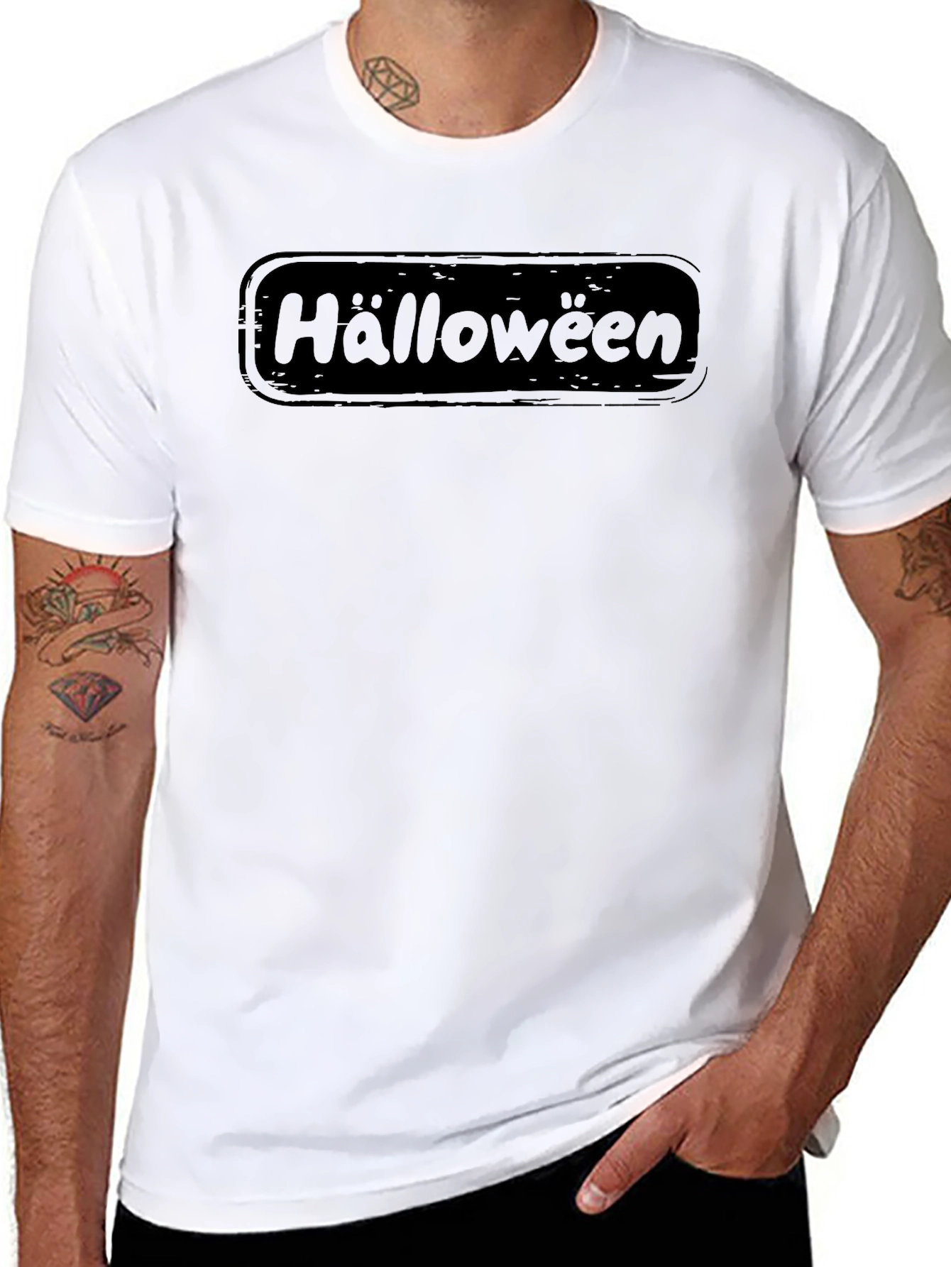 Halloween T-Shirt - Black Graphic Tee