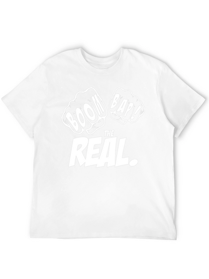 Boom Bap THE REAL. Black Graphic Tee