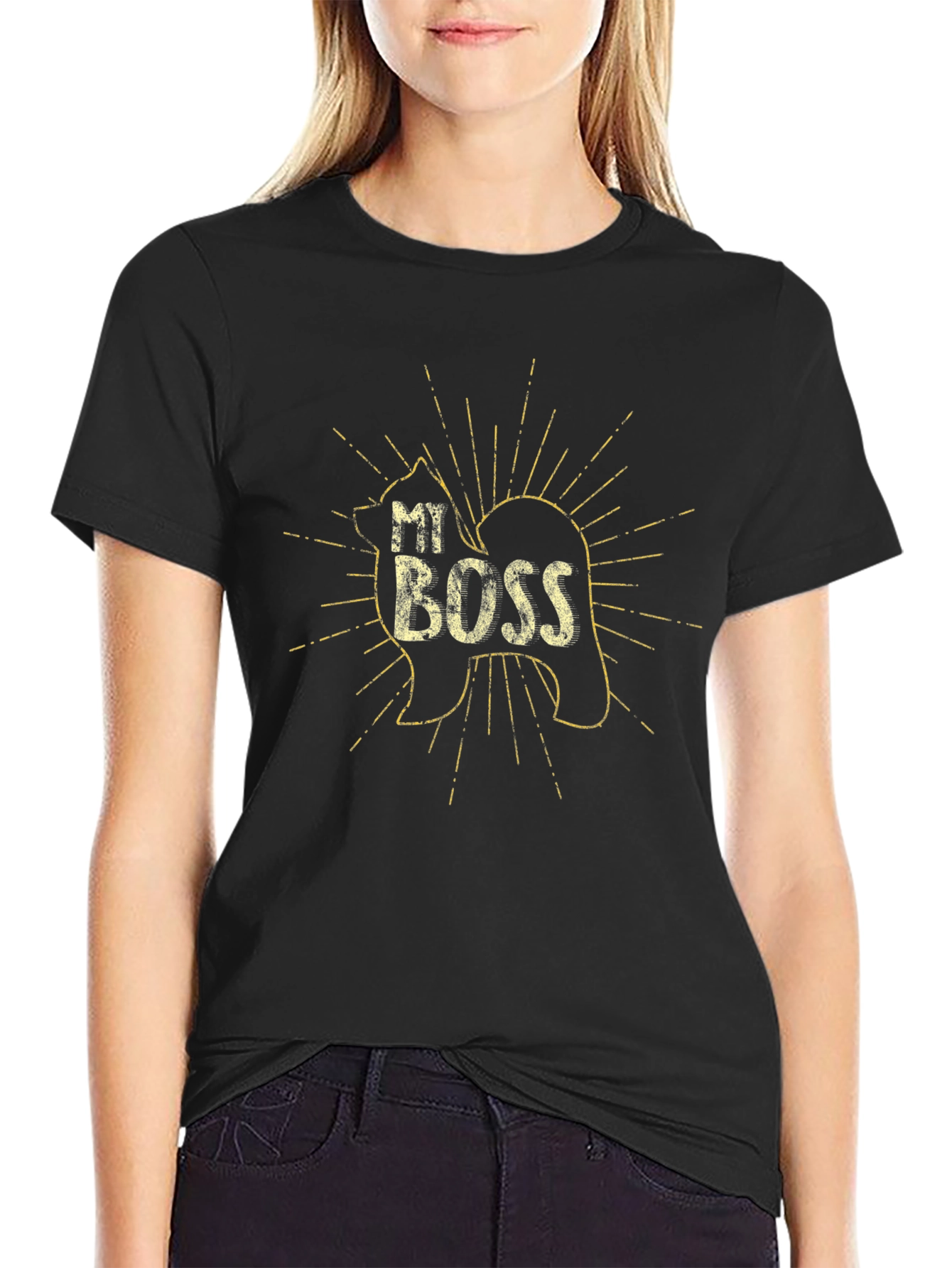 My Boss Dog T-Shirt - Unisex Cotton Tee