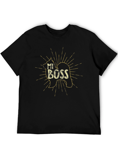 My Boss Dog T-Shirt - Unisex Cotton Tee