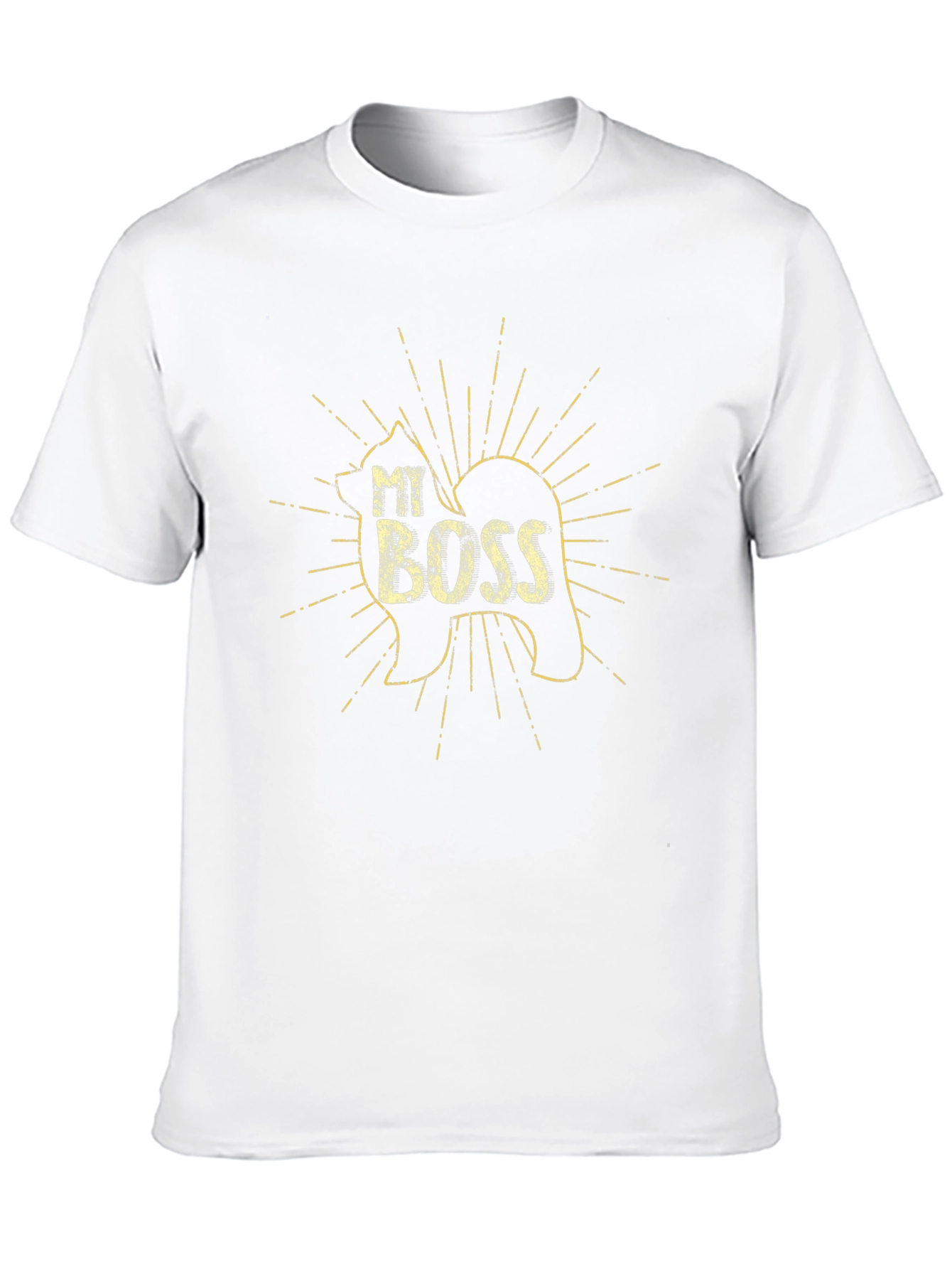 My Boss Dog T-Shirt - Unisex Cotton Tee