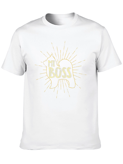 My Boss Dog T-Shirt - Unisex Cotton Tee