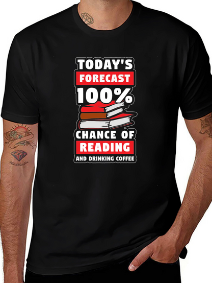 Reading & Coffee Forecast T-Shirt