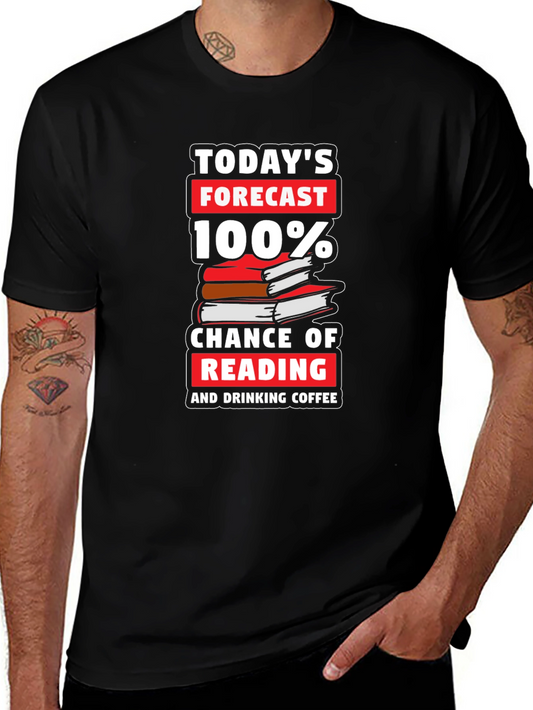 Reading & Coffee Forecast T-Shirt