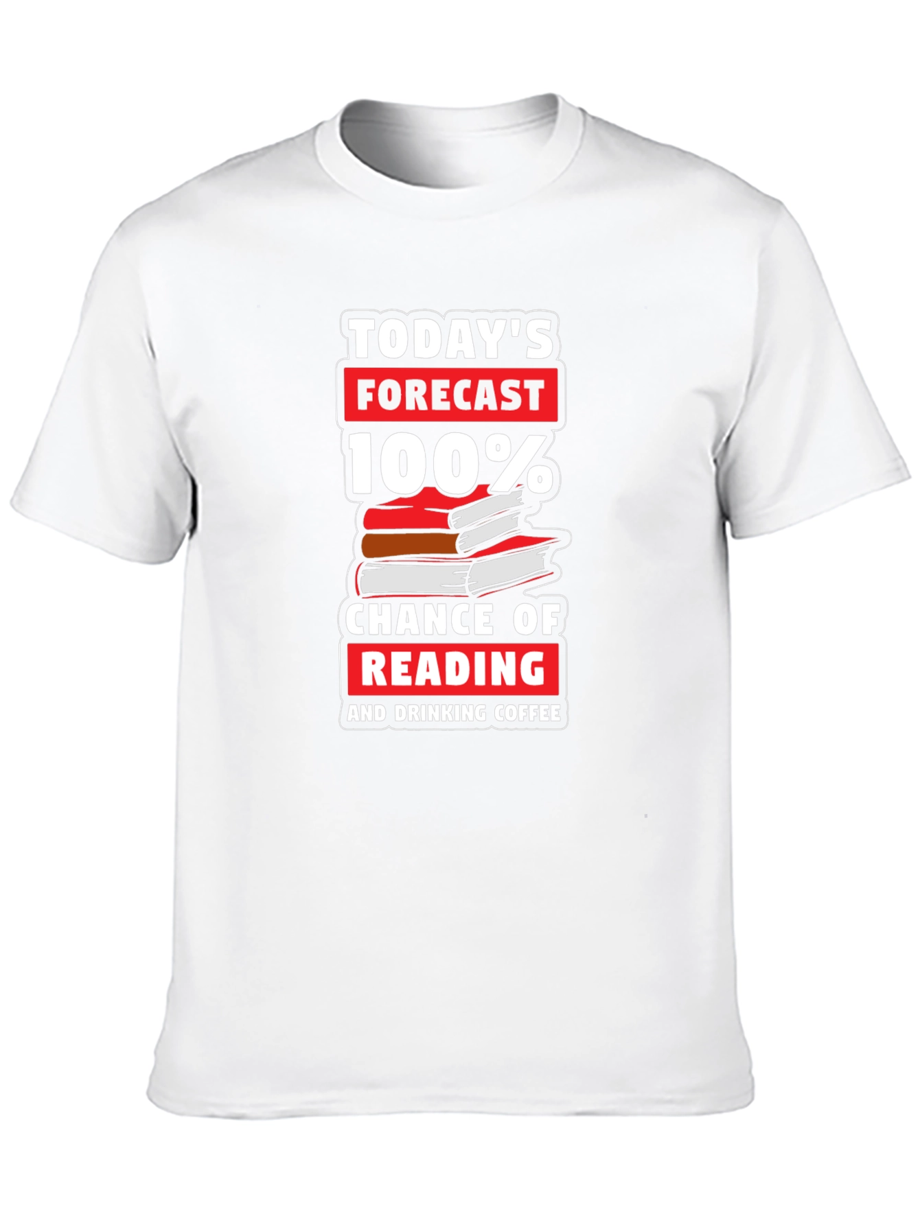 Reading & Coffee Forecast T-Shirt