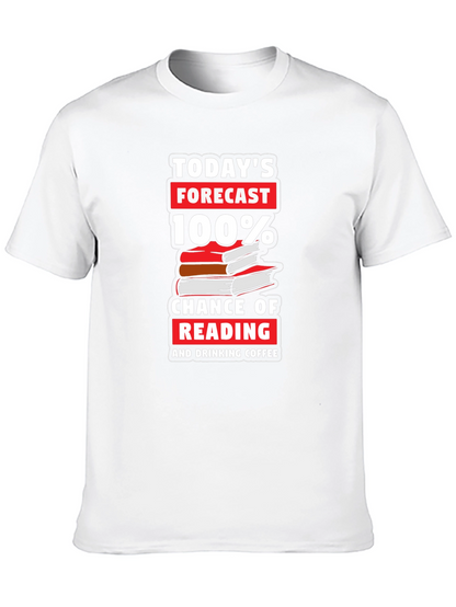 Reading & Coffee Forecast T-Shirt