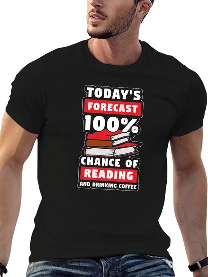 Reading & Coffee Forecast T-Shirt
