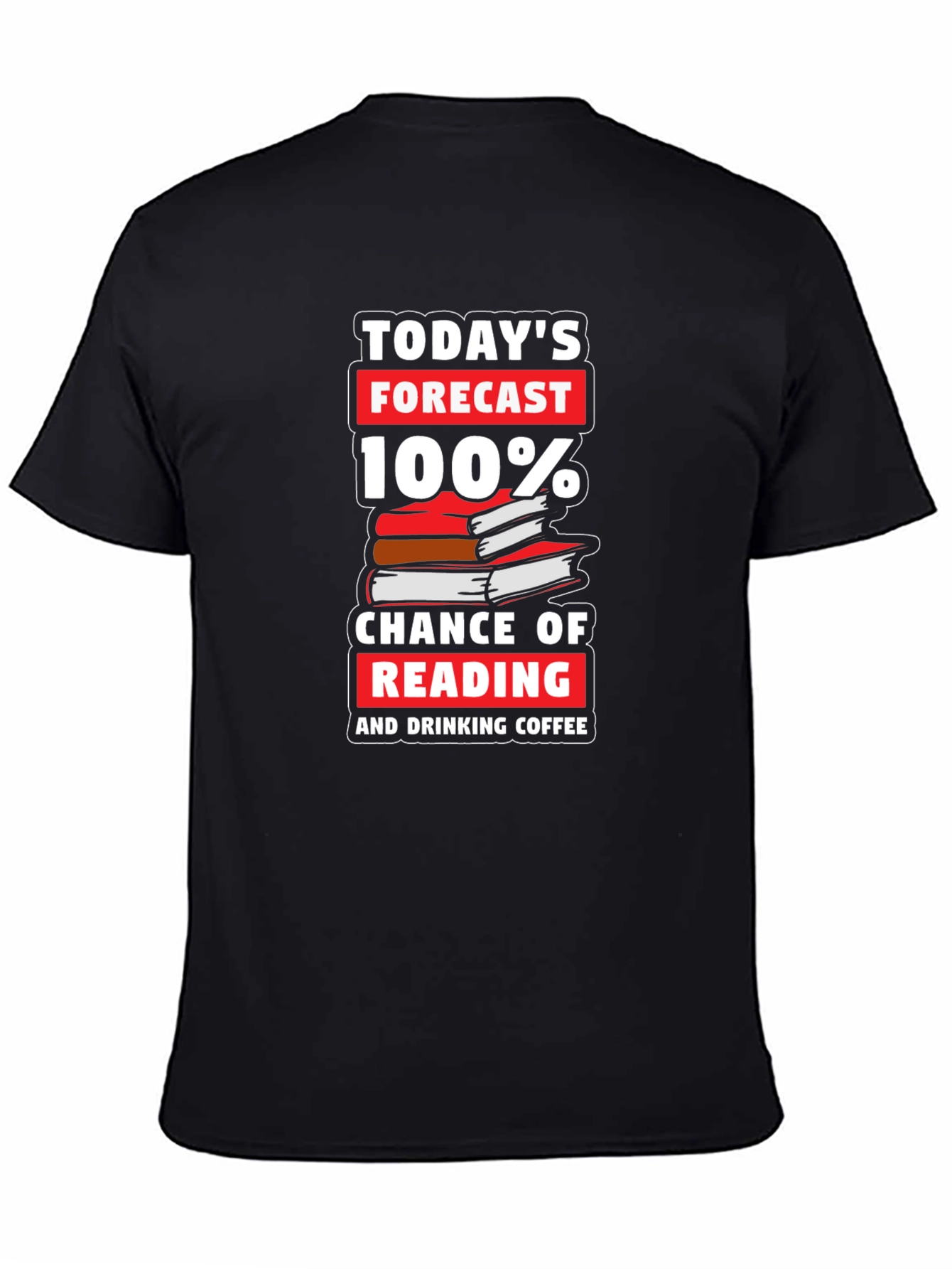 Reading & Coffee Forecast T-Shirt