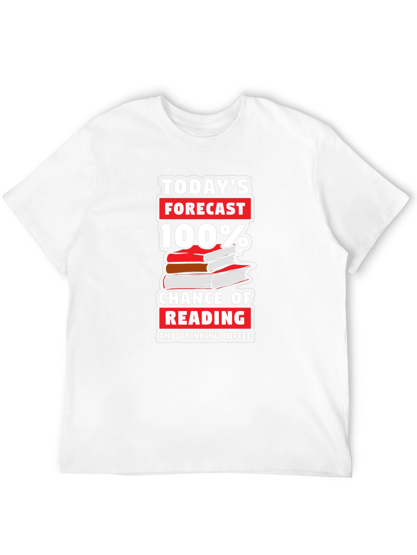 Reading & Coffee Forecast T-Shirt