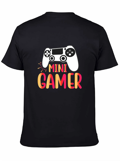 Mini Gamer Graphic T-Shirt - Black