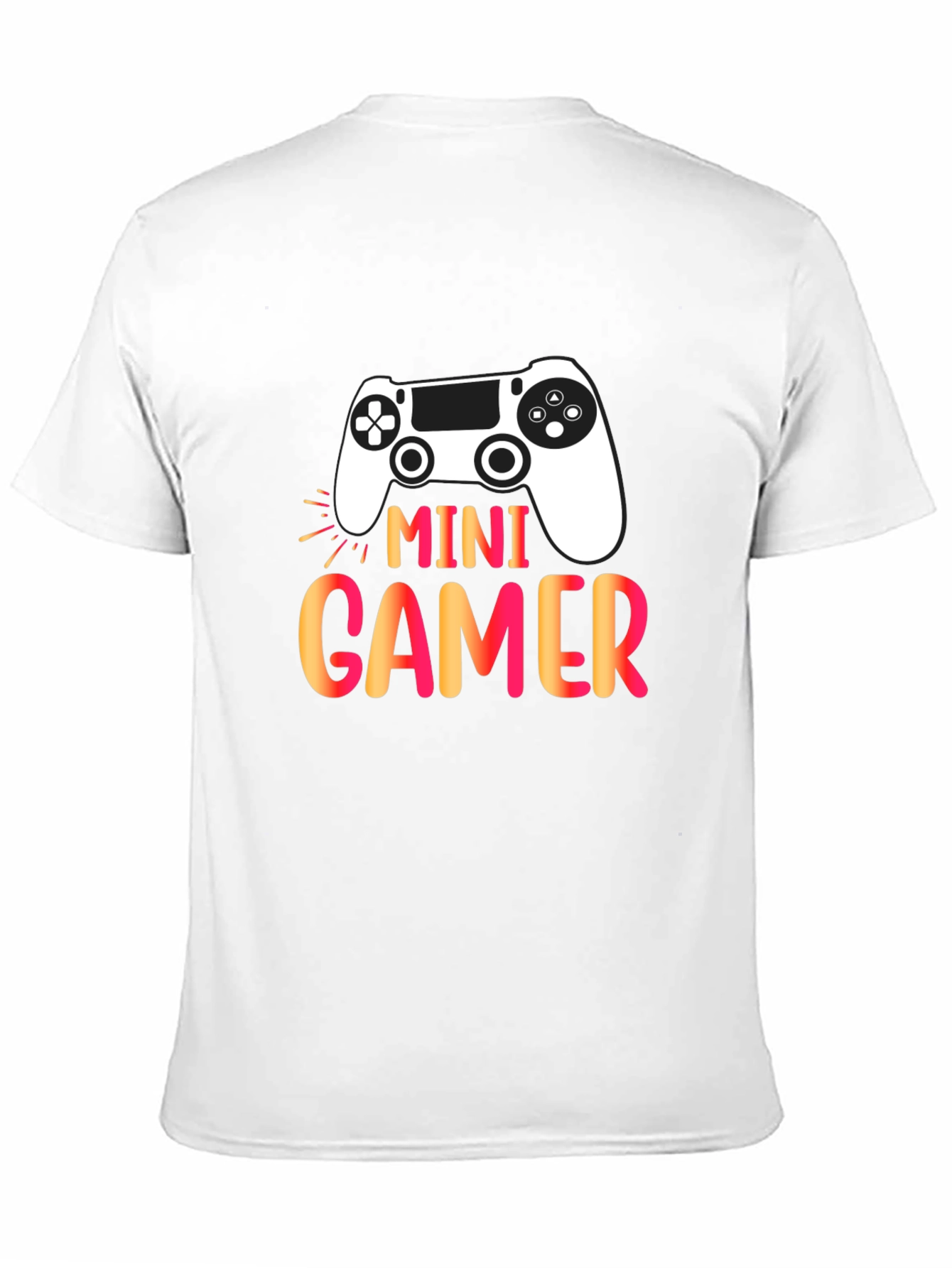 Mini Gamer Graphic T-Shirt - Black
