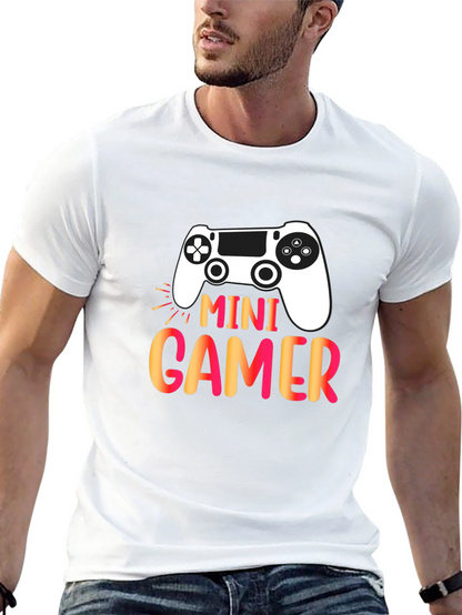 Mini Gamer Graphic T-Shirt - Black