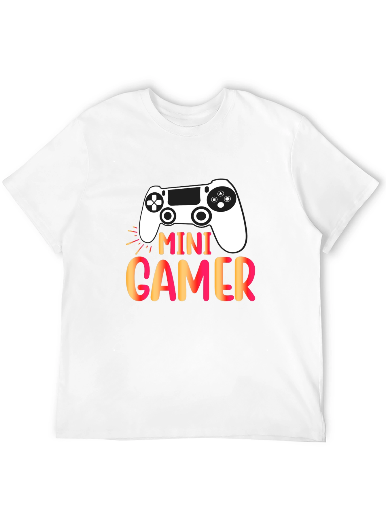 Mini Gamer Graphic T-Shirt - Black