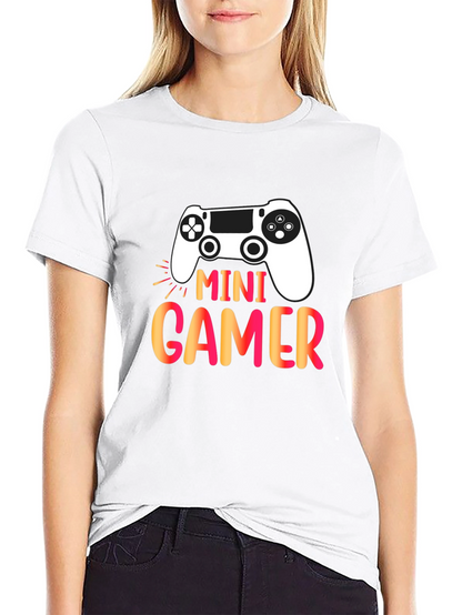 Mini Gamer Graphic T-Shirt - Black