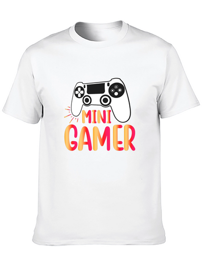 Mini Gamer Graphic T-Shirt - Black
