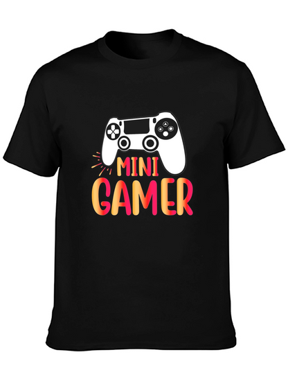 Mini Gamer Graphic T-Shirt - Black