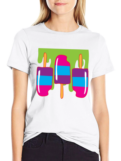 Retro Popsicle T-Shirt - Fun Summer Style!