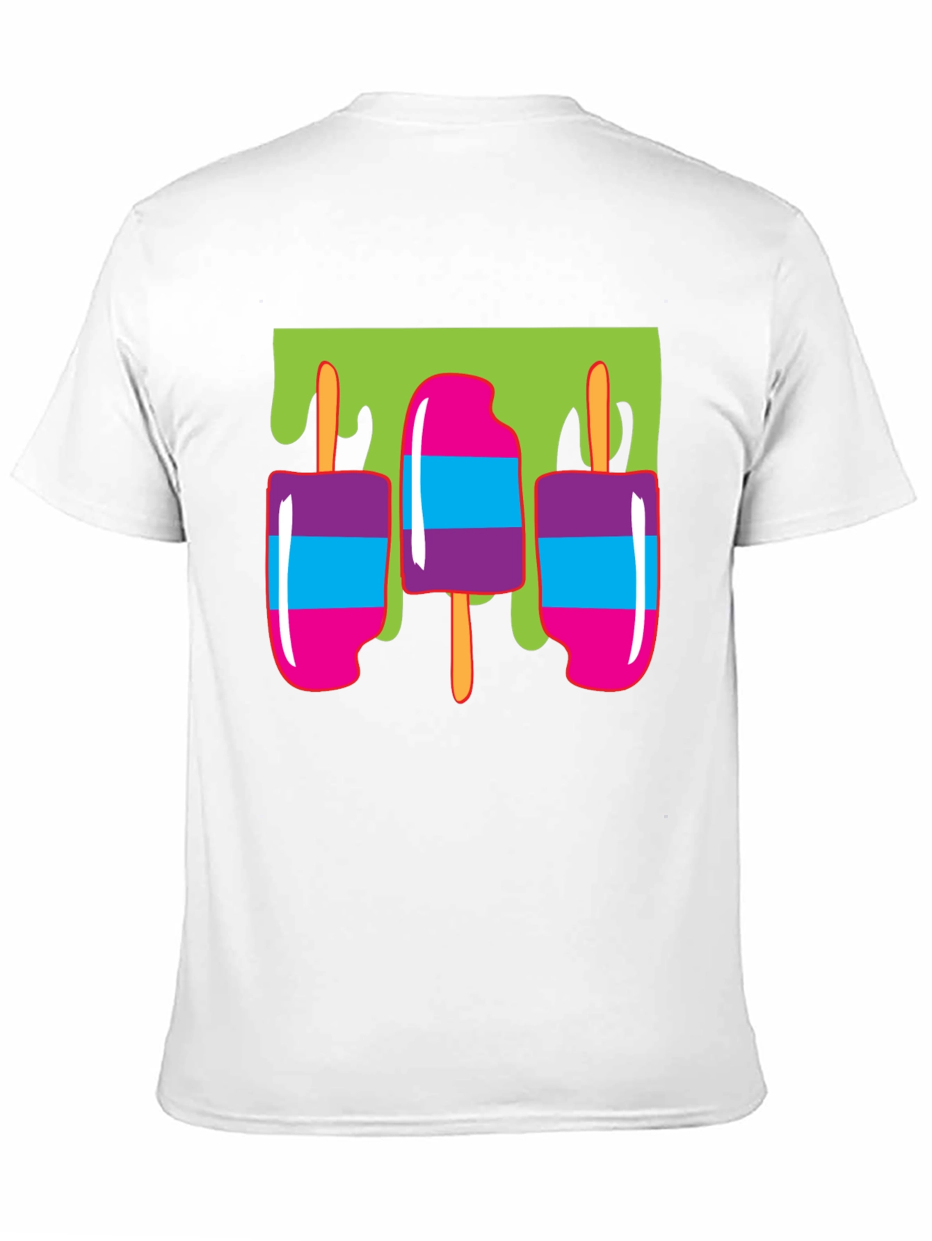 Retro Popsicle T-Shirt - Fun Summer Style!
