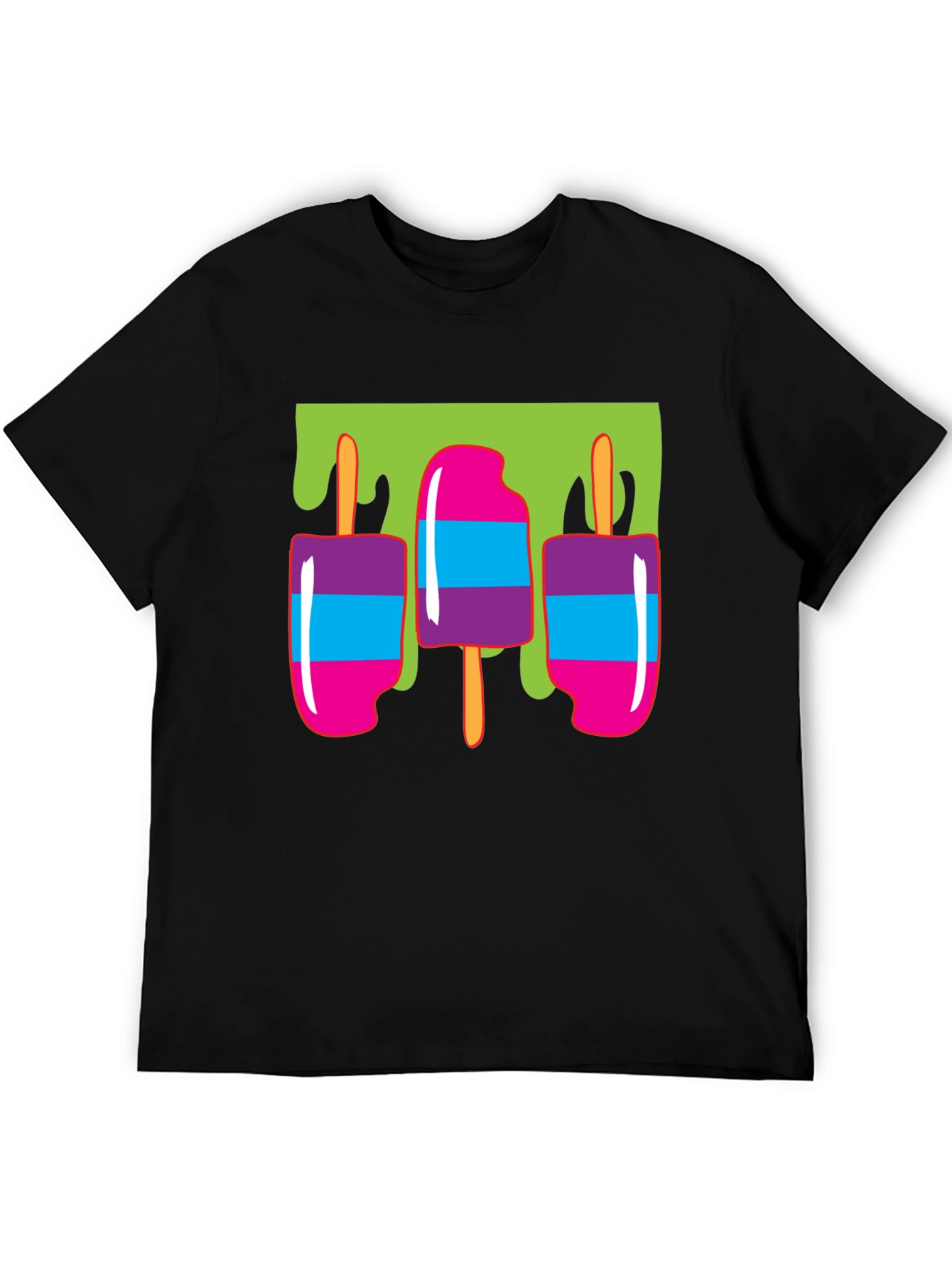 Retro Popsicle T-Shirt - Fun Summer Style!