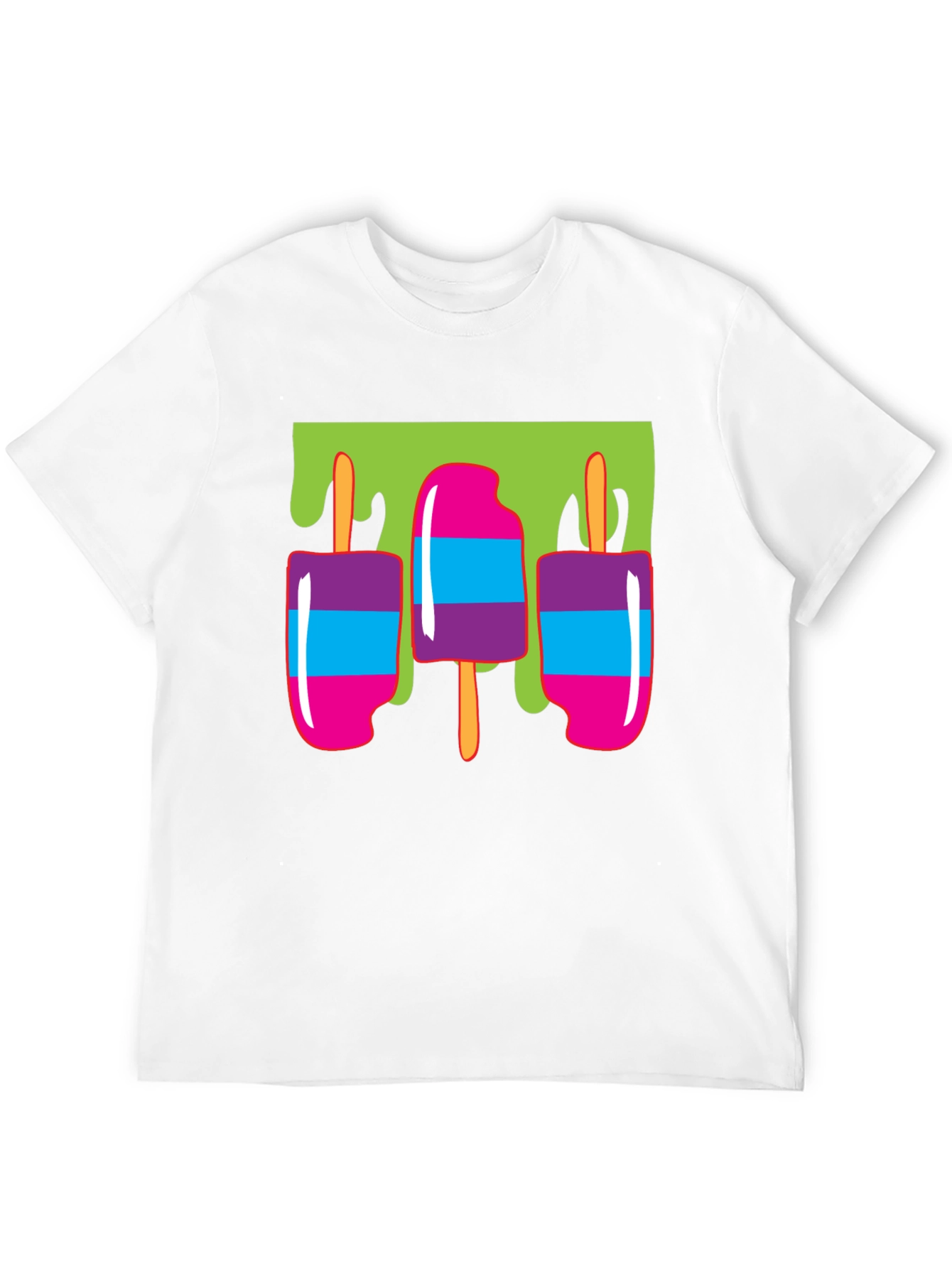 Retro Popsicle T-Shirt - Fun Summer Style!