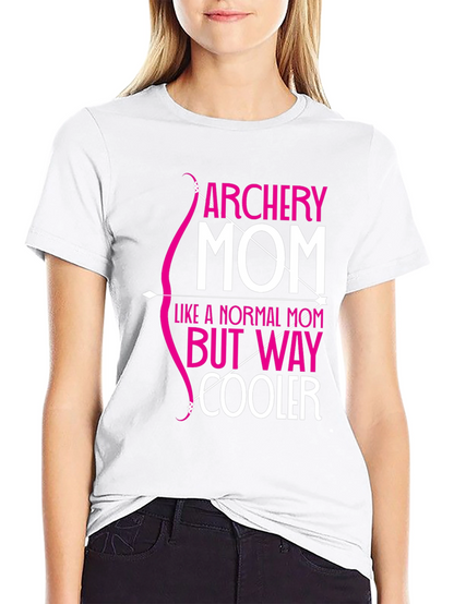 Archery Mom Graphic T-Shirt - Cool Mom Tee